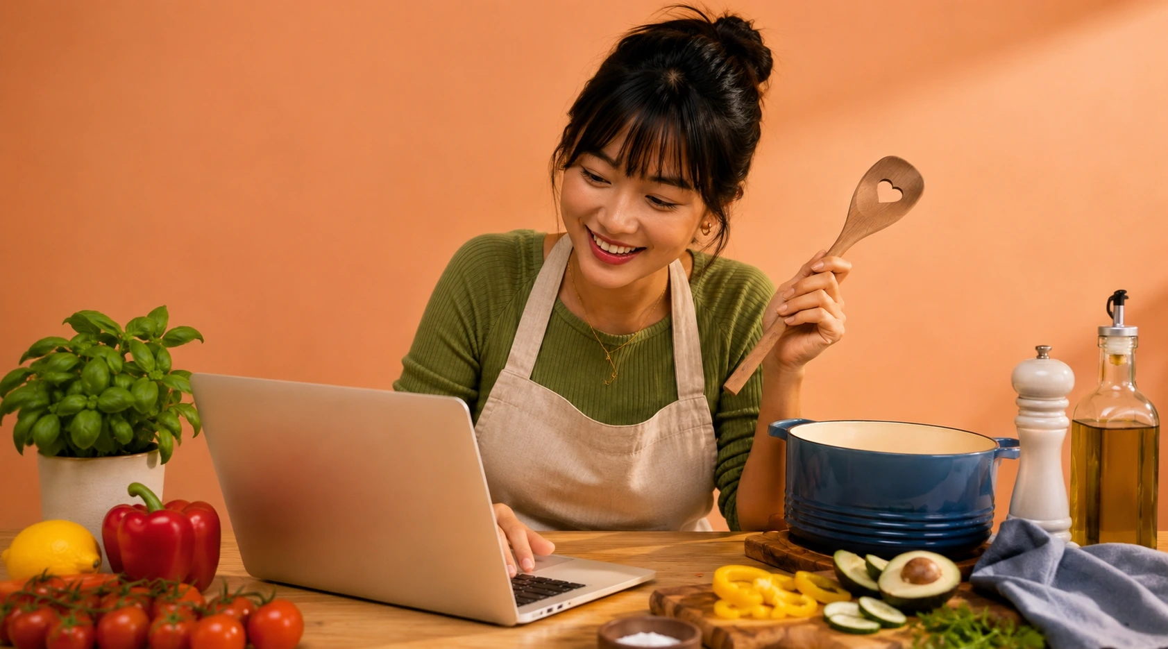 Recipe creator cooking